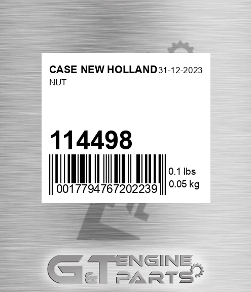 114498 Nut