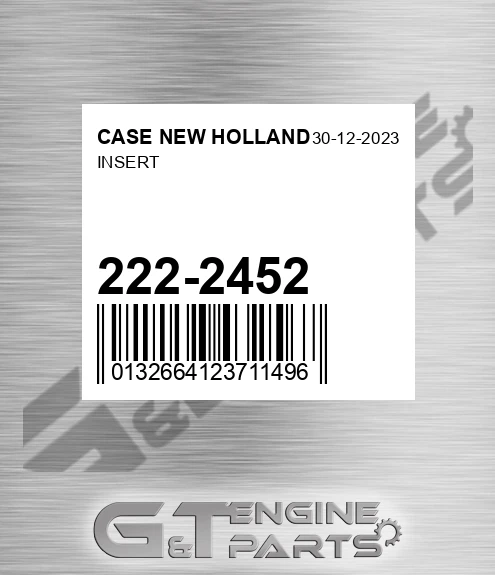 222-2452 Insert for CASE NEW HOLLAND