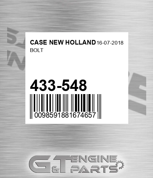 433-548 Bolt