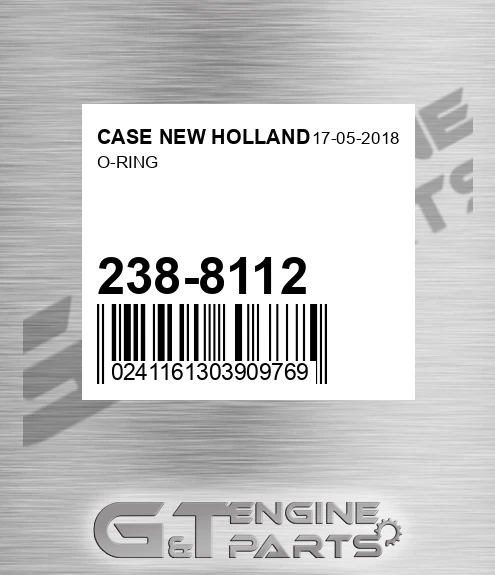 238-8112 O-ring