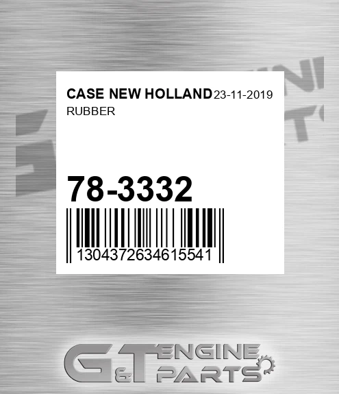 78-3332 Rubber