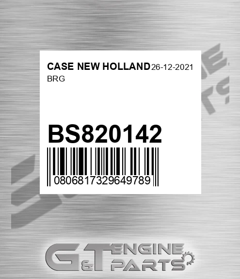 BS820142 CASE NEW HOLLAND Brg