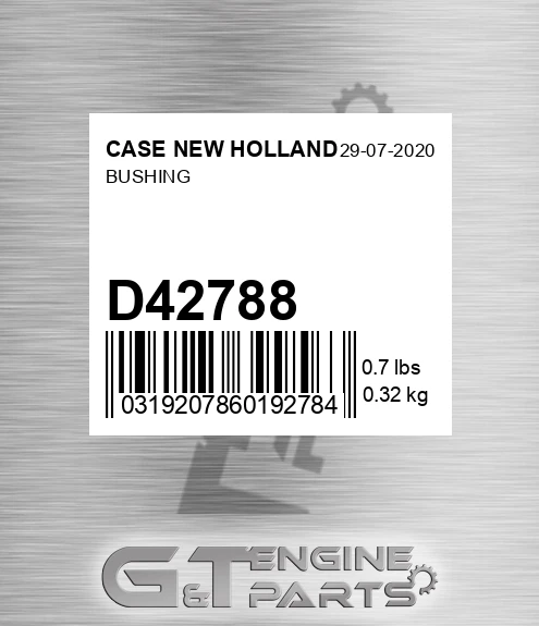 D42788 Bushing