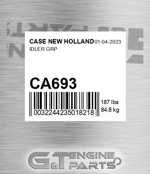 CA693 Idler Grp