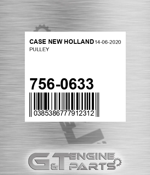 756-0633 Pulley