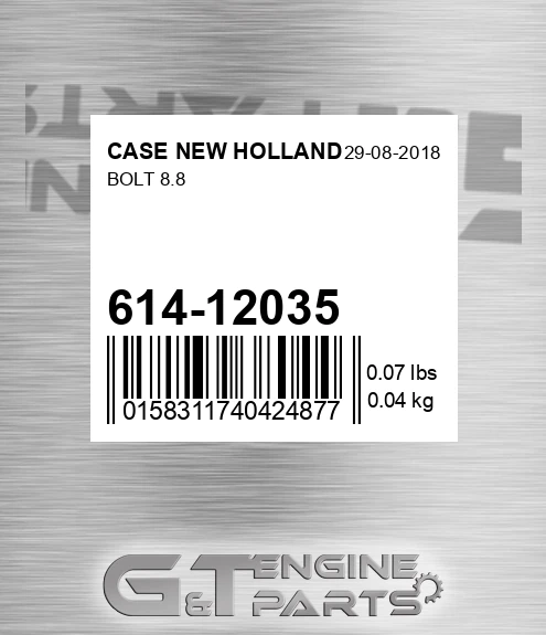 614-12035 Bolt 8.8
