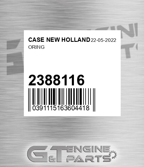 238-8116 Oring