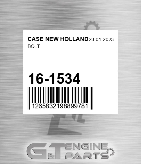 16-1534 Bolt