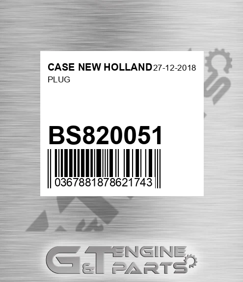 BS820051 Plug