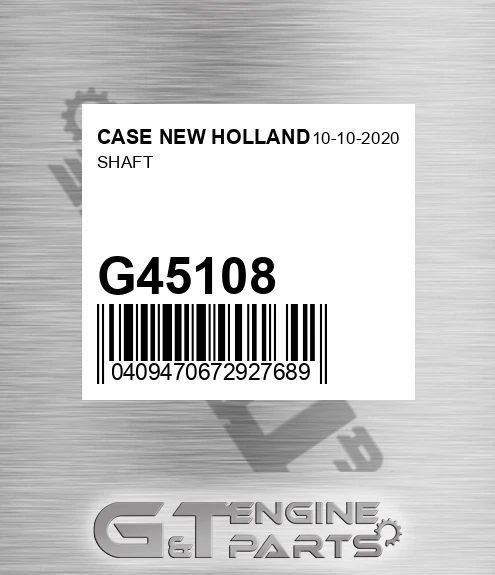 G45108 Shaft
