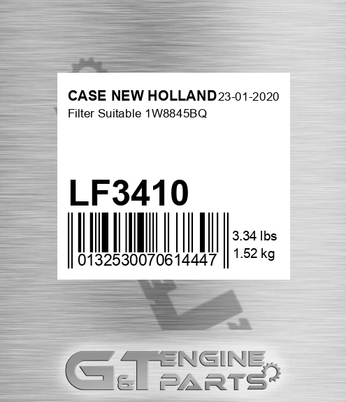 LF3410 CASE NEW HOLLAND Filter Suitable 1w8845bq