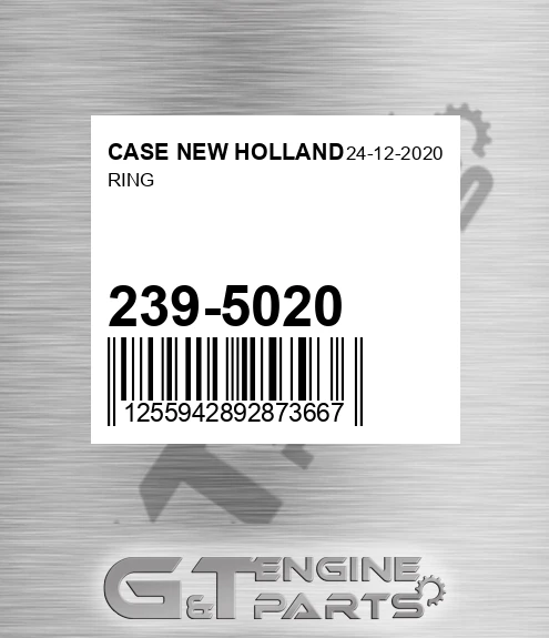 239-5020 Ring for CASE NEW HOLLAND