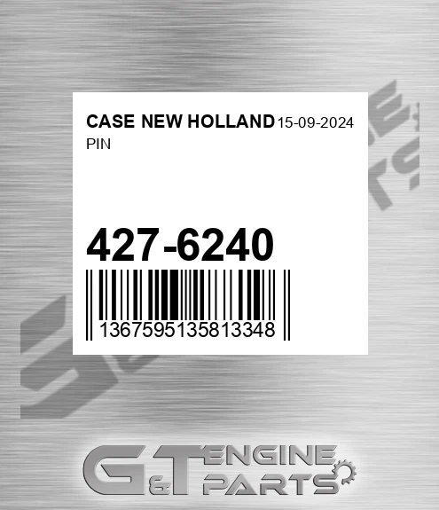 427-6240 Pin for CASE NEW HOLLAND