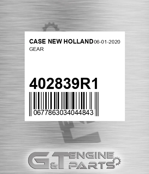 402839R1 Gear
