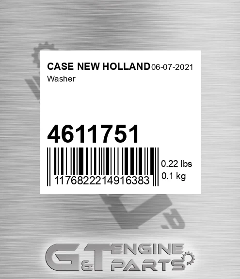 4611751 CASE NEW HOLLAND Washer
