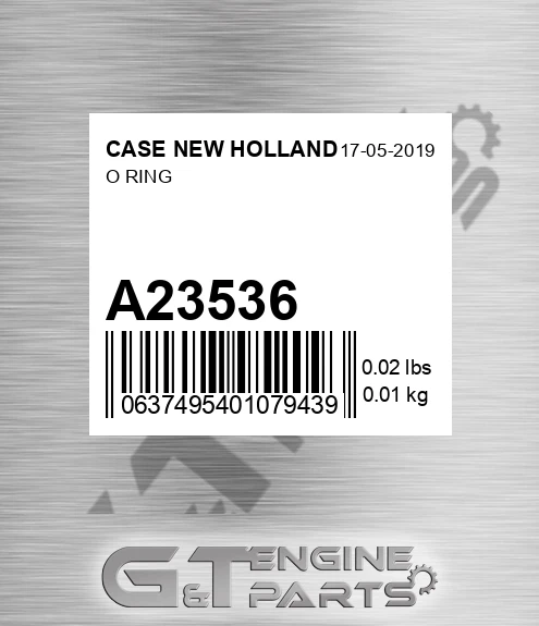 A23536 O Ring