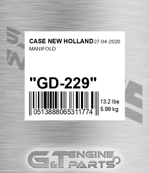 GD-229 Manifold