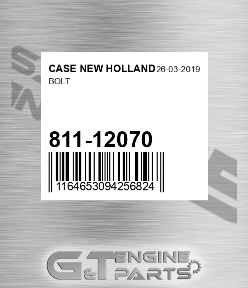 811-12070 Bolt