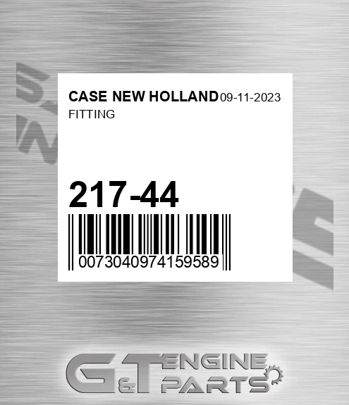 217-44 Fitting for CASE NEW HOLLAND