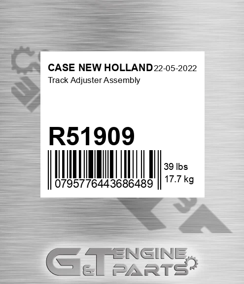 R51909 CASE NEW HOLLAND Track Adjuster Assembly