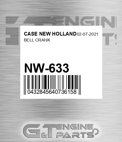 NW-633 Bell Crank for CASE NEW HOLLAND