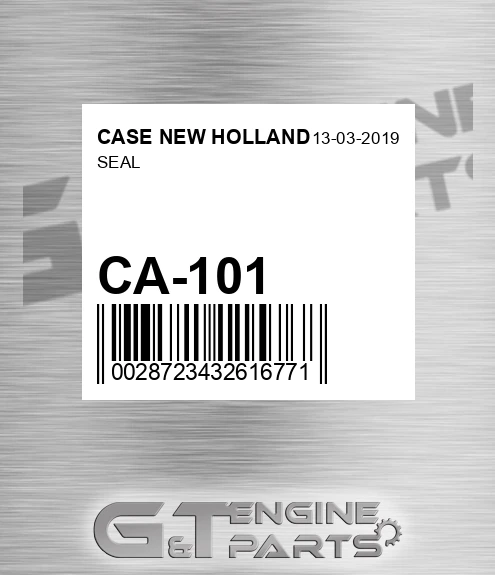 CA-101 Seal