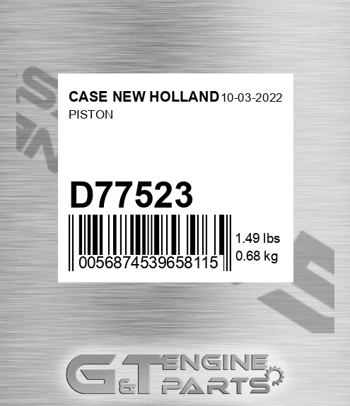 D77523 Piston
