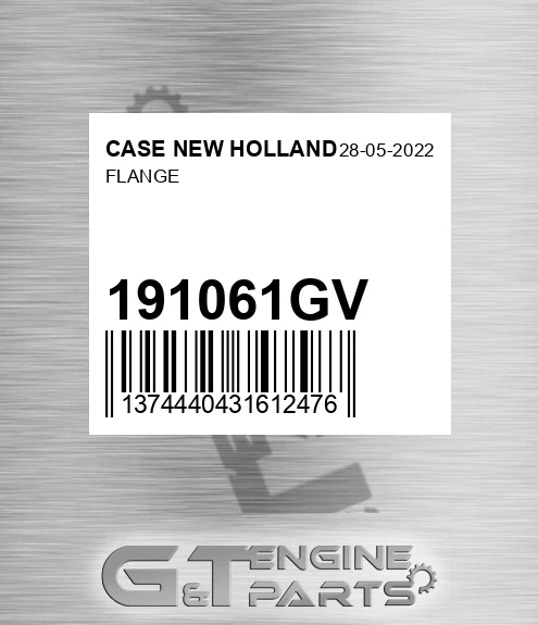 191061GV Flange