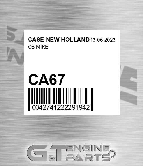 CA67 CASE NEW HOLLAND Cb Mike