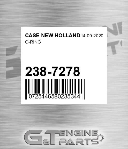 238-7278 O-ring