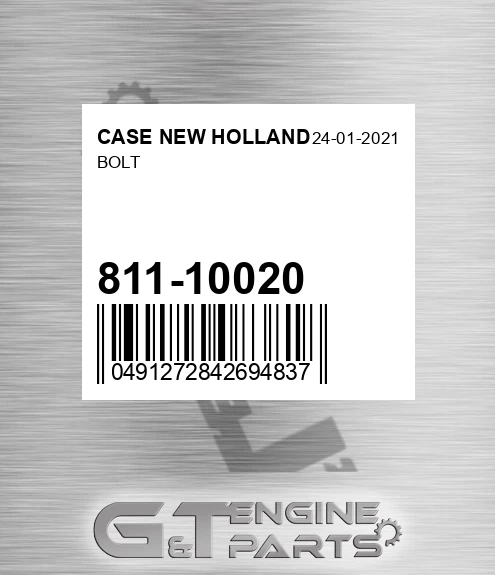 811-10020 Bolt
