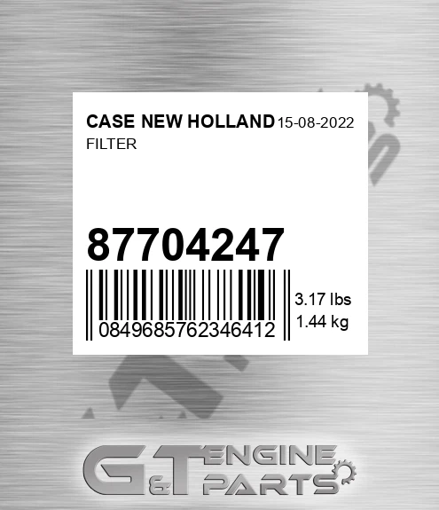 87704247 CASE NEW HOLLAND Filter