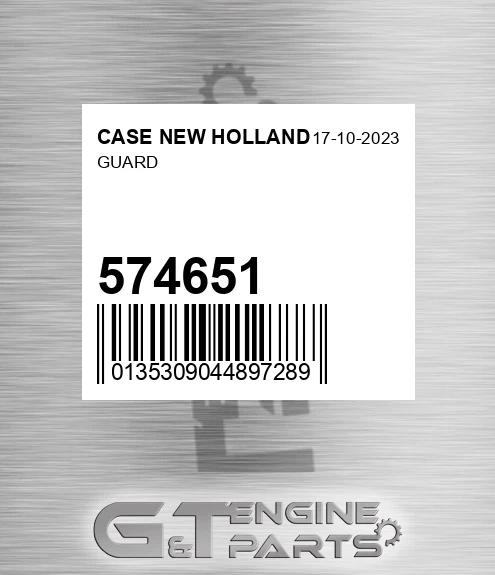 574651 Guard for CASE NEW HOLLAND