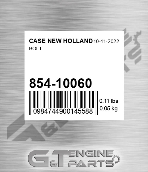 854-10060 Bolt