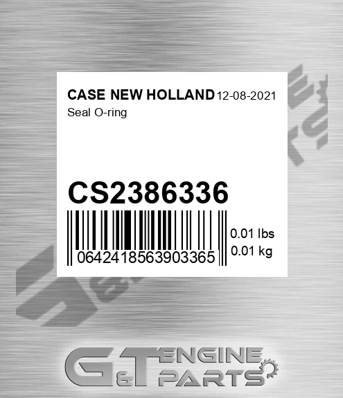 CS238-6336 Seal O-ring