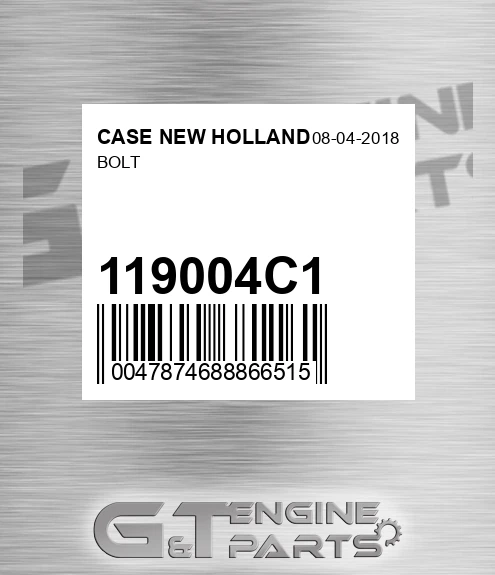 119004C1 Bolt