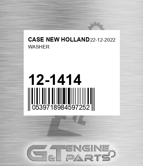 12-1414 Washer