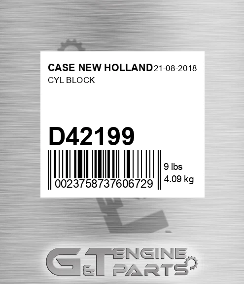 D42199 Cyl Block