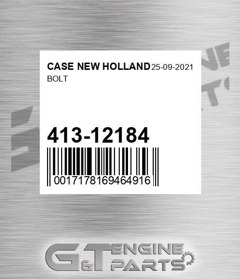 413-12184 Bolt