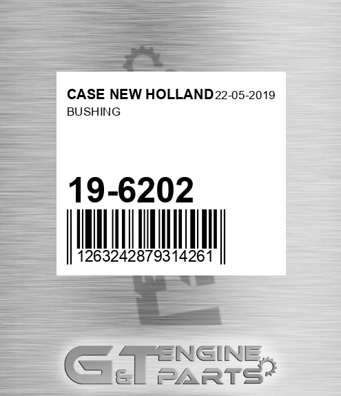 19-6202 Bushing for CASE NEW HOLLAND