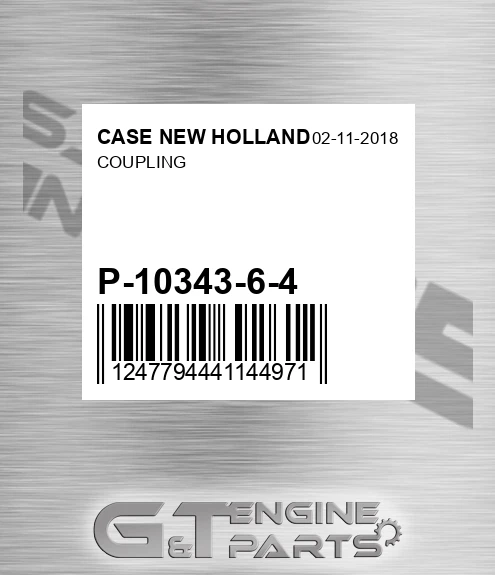 P-10343-6-4 Coupling