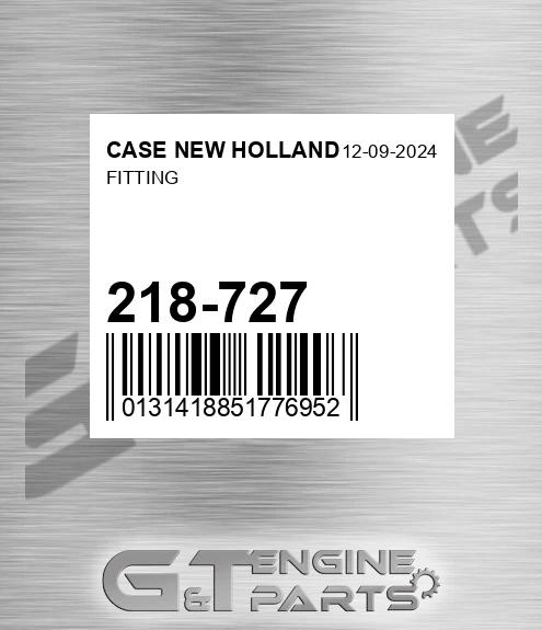 218-727 Fitting for CASE NEW HOLLAND