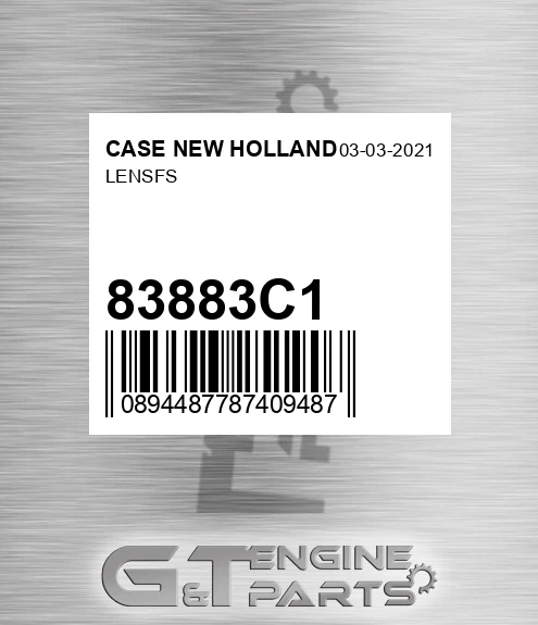 83883C1 Lensfs for CASE NEW HOLLAND