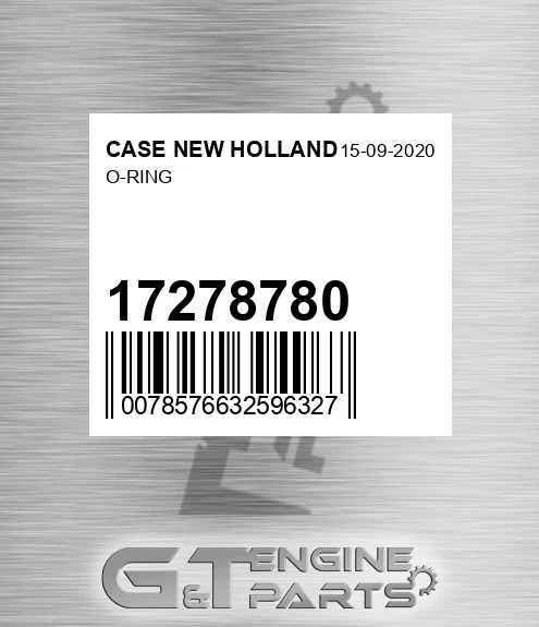 17278780 O-ring
