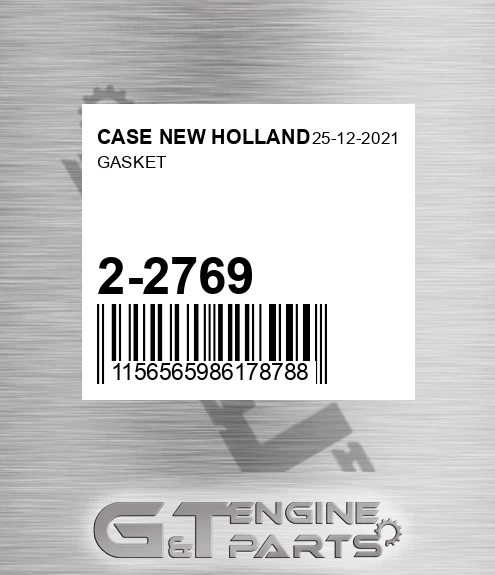 2-2769 Gasket for CASE NEW HOLLAND