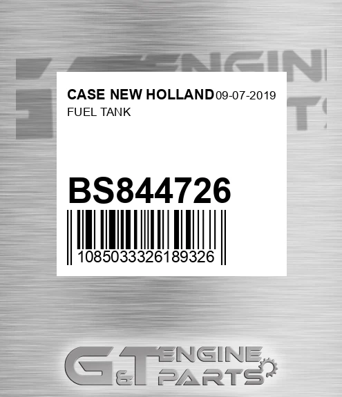 BS844726 CASE NEW HOLLAND Fuel Tank