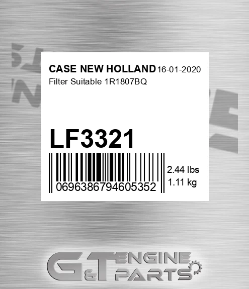 LF3321 CASE NEW HOLLAND Filter Suitable 1r1807bq