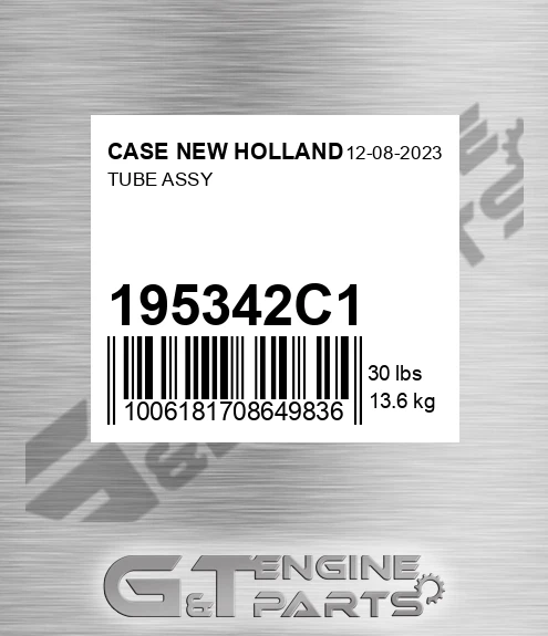 195342C1 CASE NEW HOLLAND Tube Assy