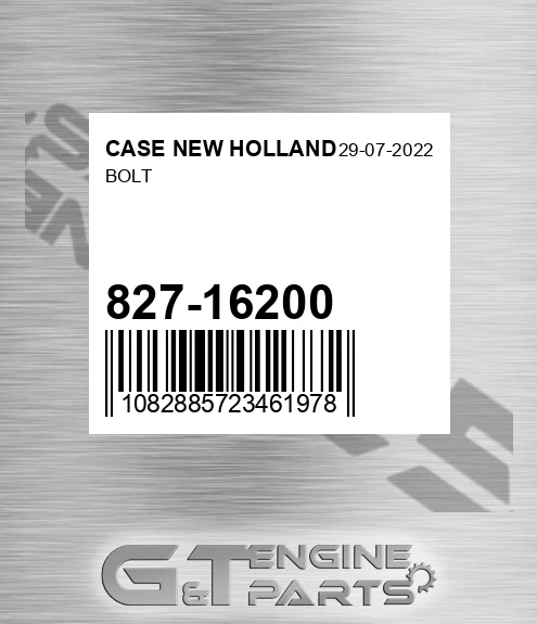 827-16200 Bolt