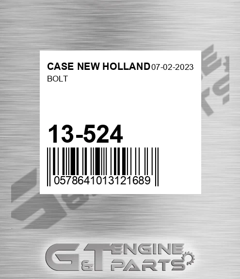 13-524 Bolt